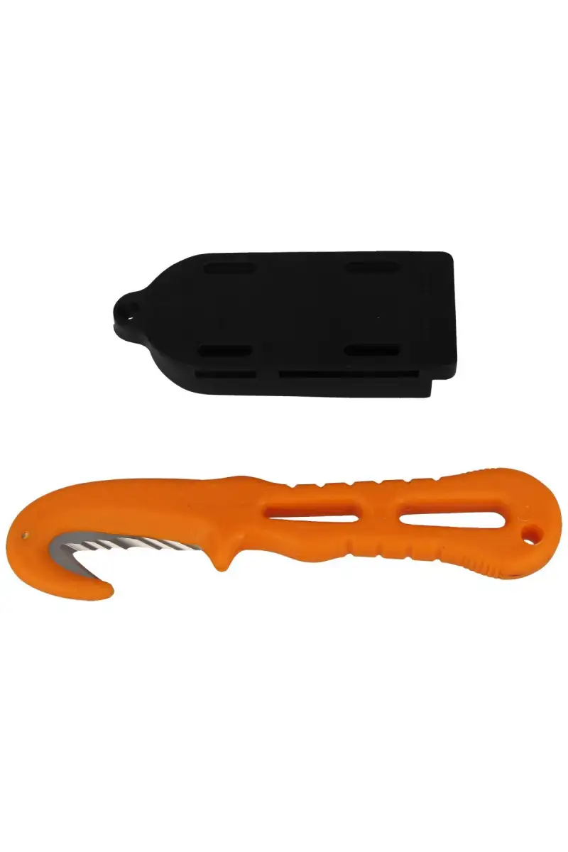 Nóż ratowniczy MAC Coltellerie Rescue ABS 48mm (MC TS/01FOD.PL ORANGE)