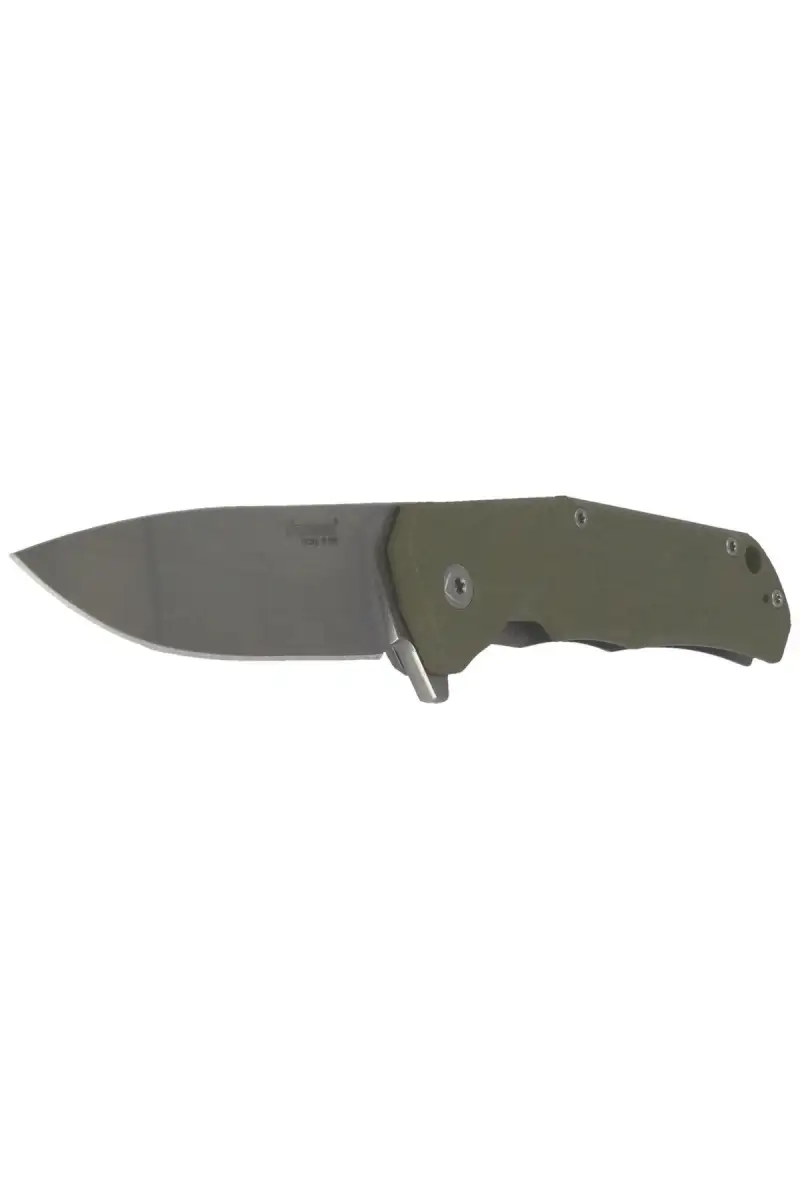 Nóż składany LionSteel T.R.E. G10 Green, Stone Washed Blade (TRE GGR)
