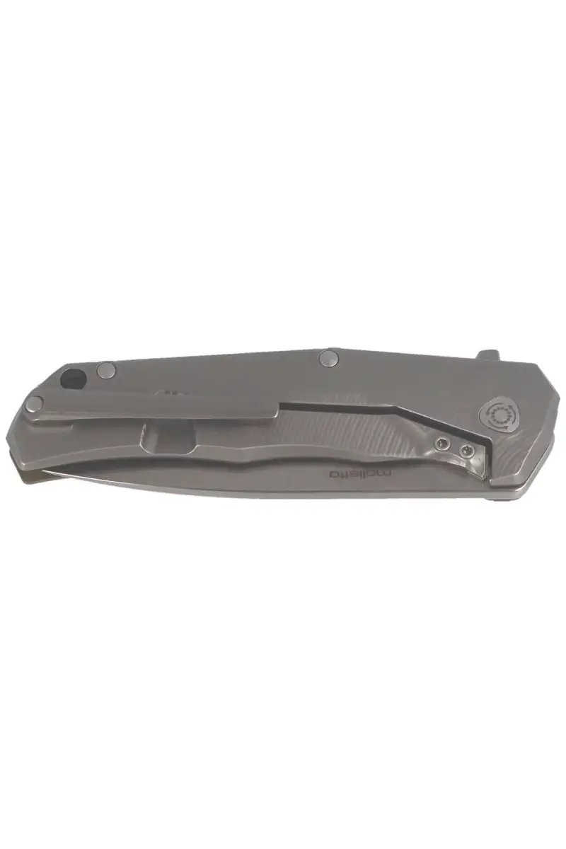 Nóż składany LionSteel T.R.E. G10 Green, Stone Washed Blade (TRE GGR)