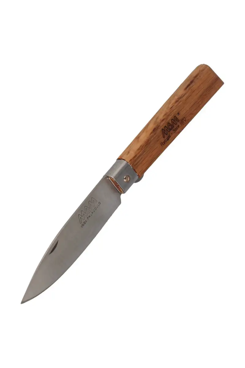 Nóż składany MAM Operario z blokadą, Medium Beech Wood 88mm (2036/3-A-B-MW)