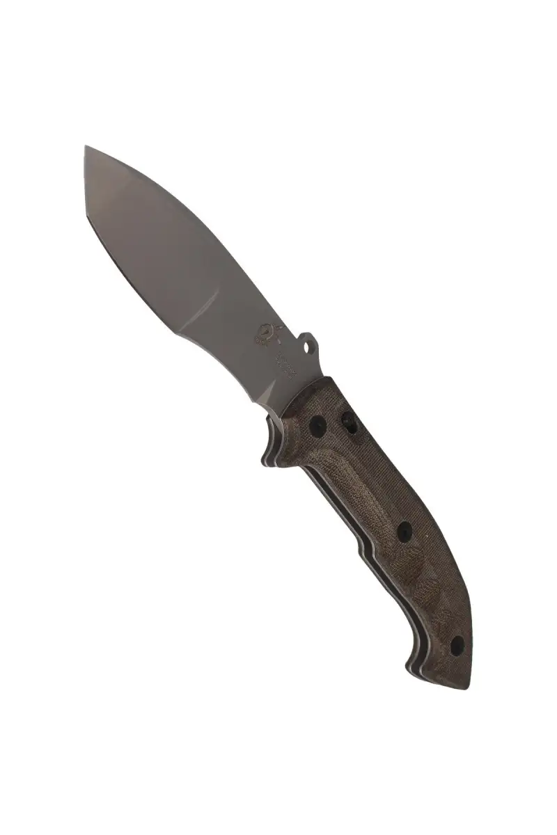 Nóż składany FOX Tracker Meskwaki, Green Micarta 135mm (FX-500)