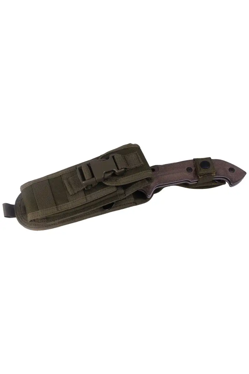 Nóż składany FOX Tracker Meskwaki, Green Micarta 135mm (FX-500)