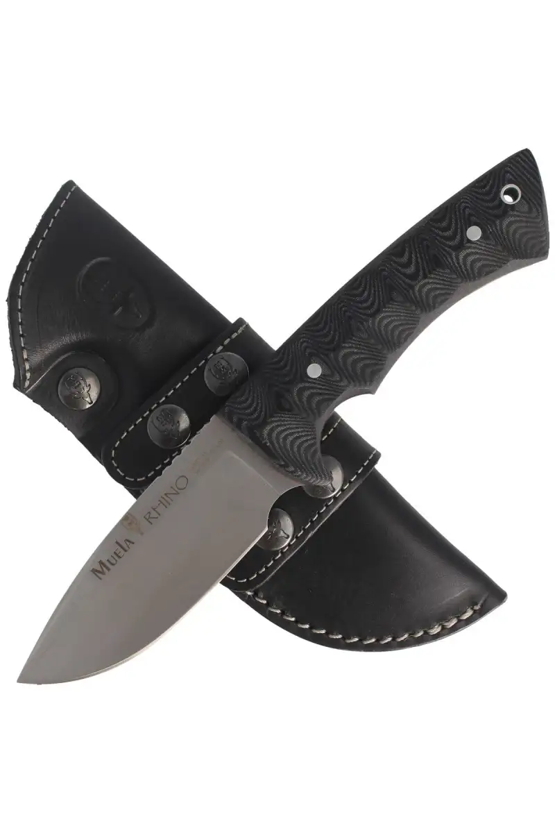 Nóż Muela Full Tang 3D Black Micarta 100mm (RHINO-10SV.M)