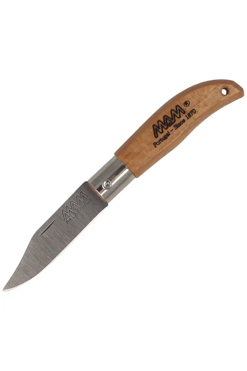 Nóż składany MAM Iberica Mini, Light Beech Wood 45mm (2001-LW)