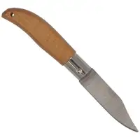 Nóż składany MAM Iberica Mini, Light Beech Wood 45mm (2001-LW)