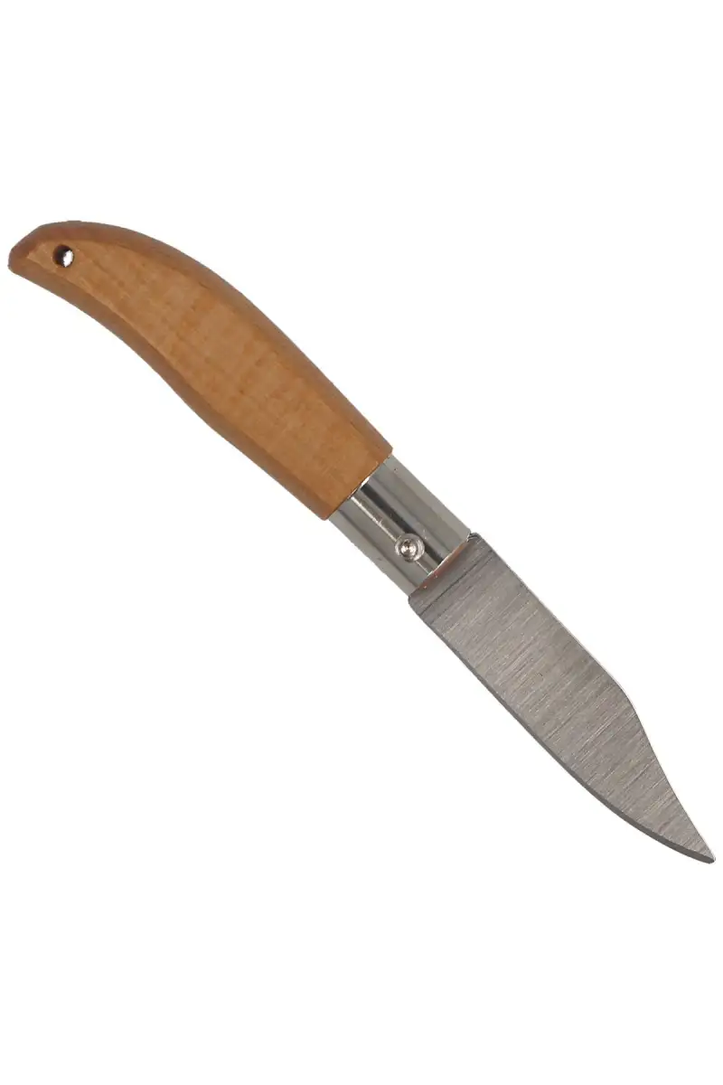 Nóż składany MAM Iberica Mini, Light Beech Wood 45mm (2001-LW)