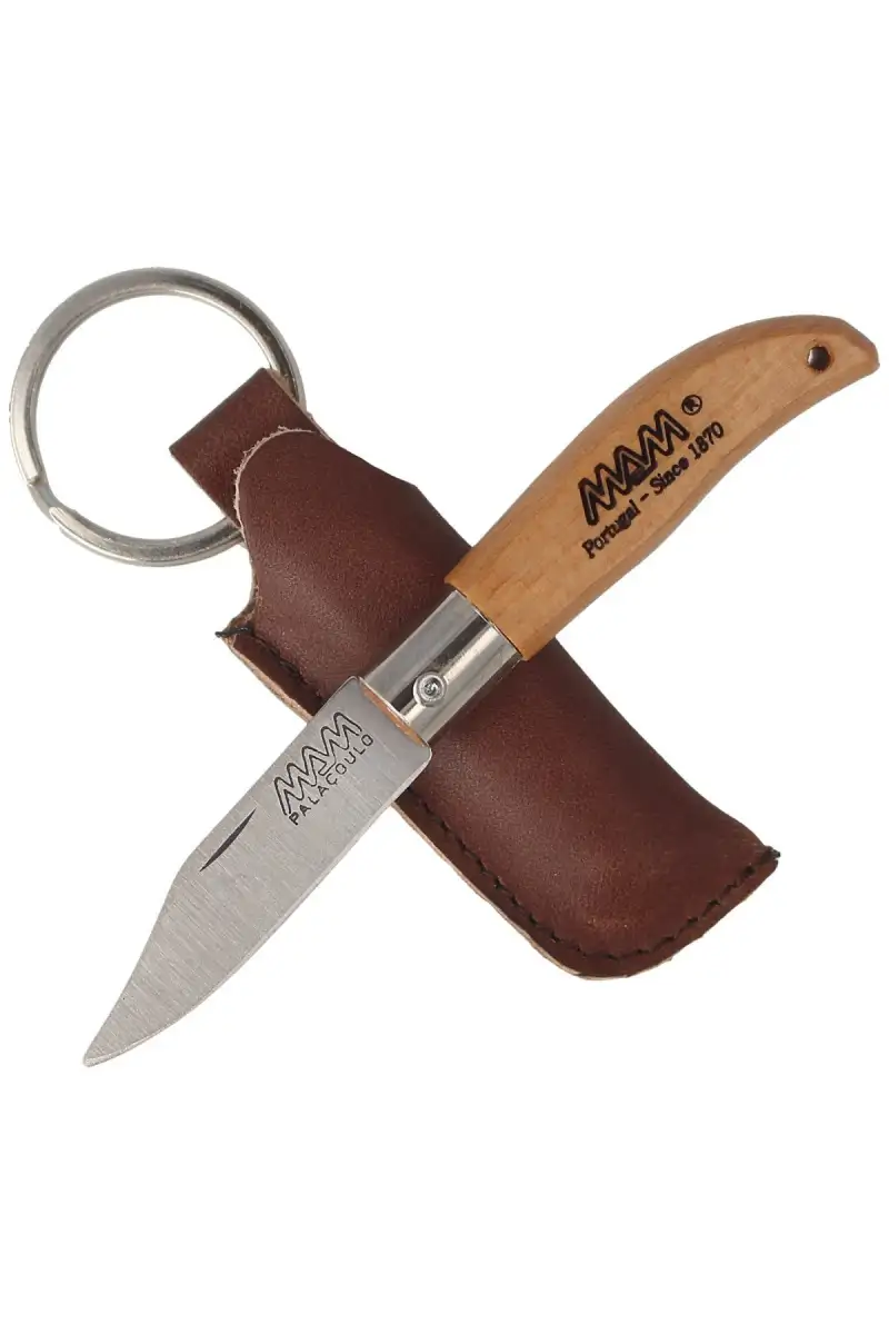 Nóż składany MAM Iberica Mini, Light Beech Wood 45mm (2001-LW)