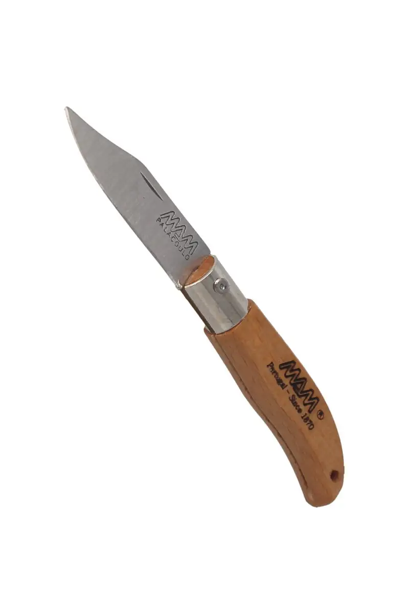 Nóż składany MAM Iberica Mini, Light Beech Wood 45mm (2001-LW)