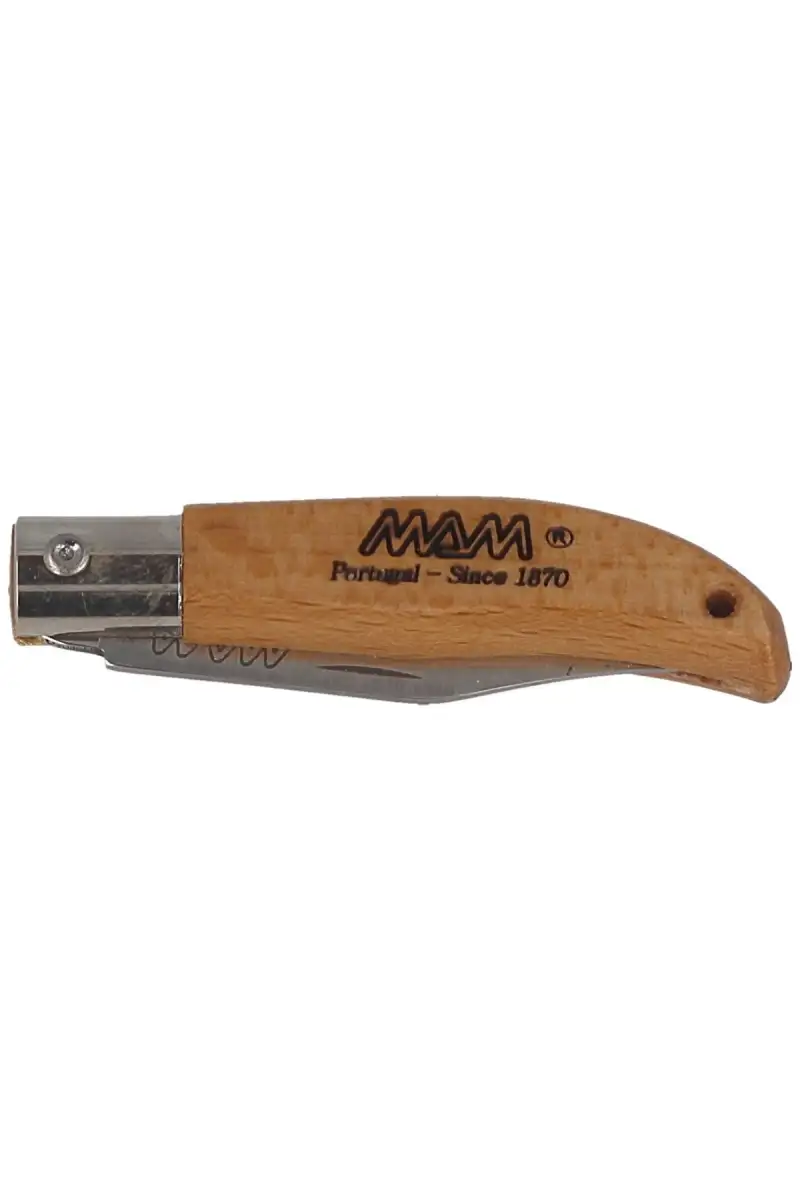 Nóż składany MAM Iberica Mini, Light Beech Wood 45mm (2001-LW)