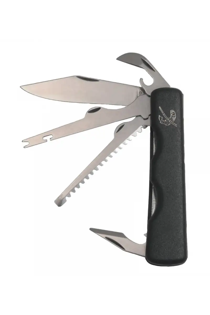 Nóż składany wędkarski Mikov Fish 5 ostrzy 75mm (338-NH-5 B)