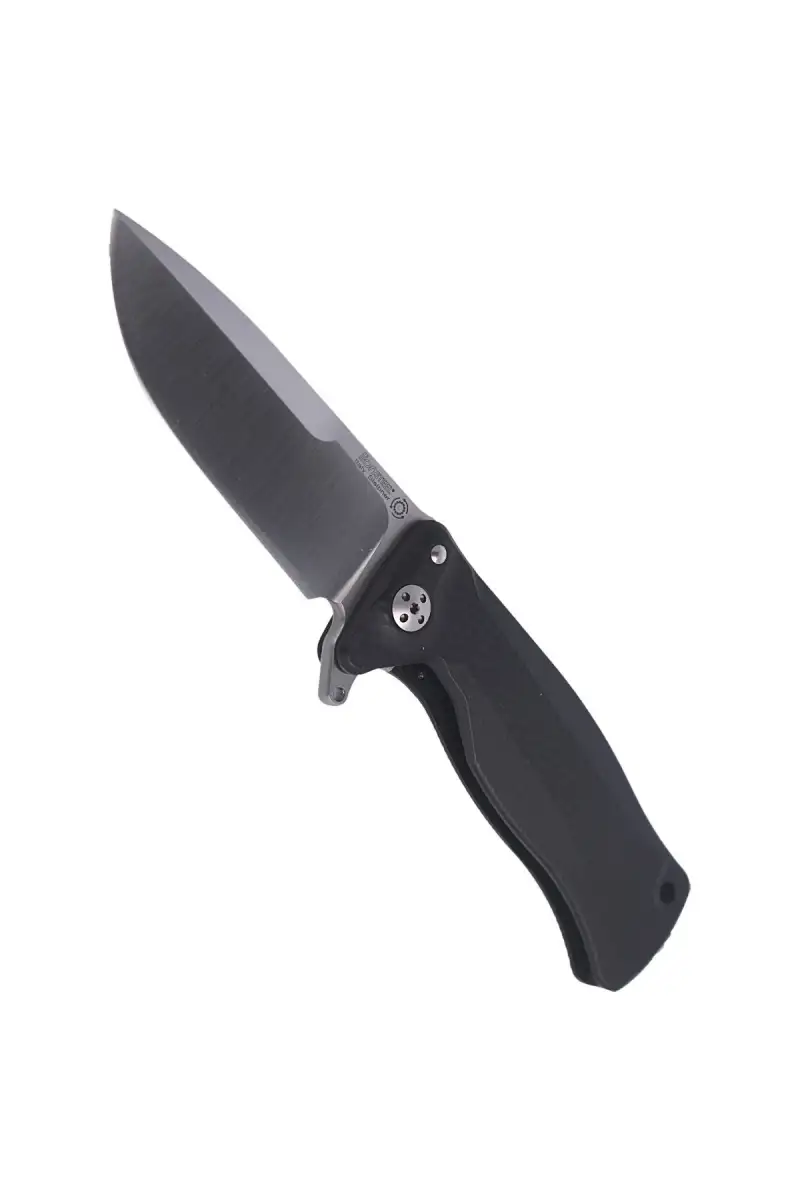 Nóż składany LionSteel SR11A Black Aluminum, Satin Sleipner by Molletta (SR11A BS)