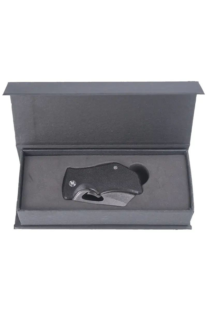 Nóż składany FOX Kit G10 Black / Stone Washed (BF-752)
