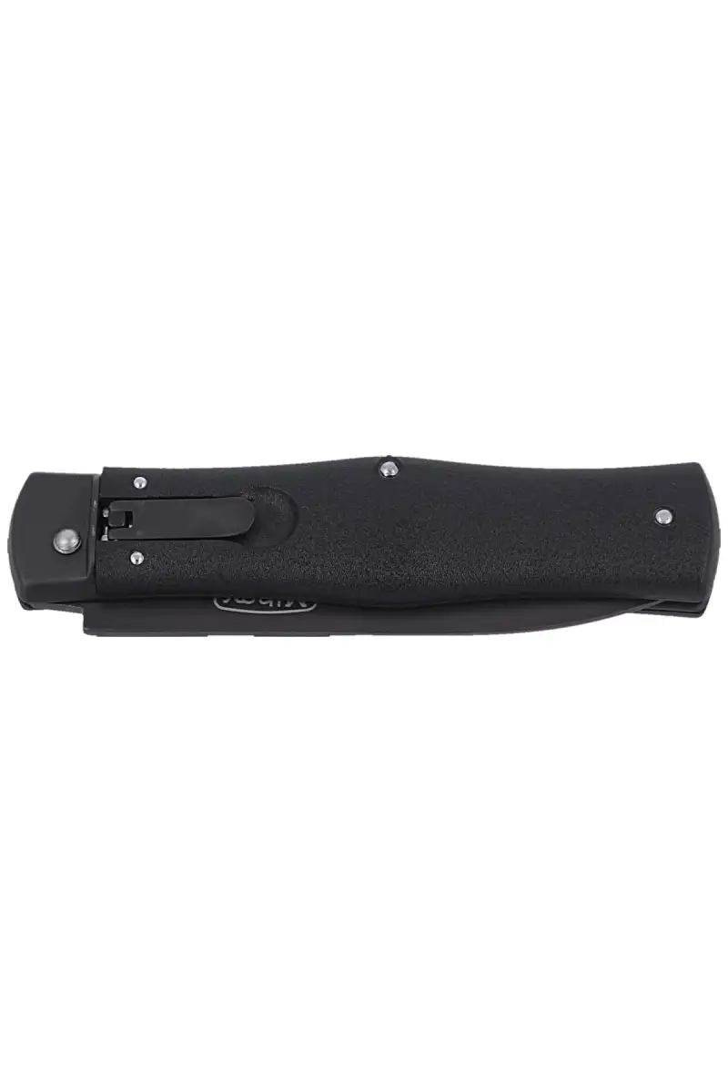 Nóż sprężynowy Mikov Predator Blackout Black ABS, Black DLC N690 (241-BH-1/BKP)
