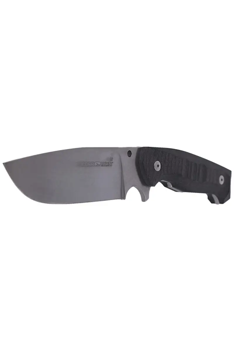 Nóż Viper Borr Black Canvas Micarta, Stonewashed D2 by Jesper Voxnæs (VT4008SWCB)