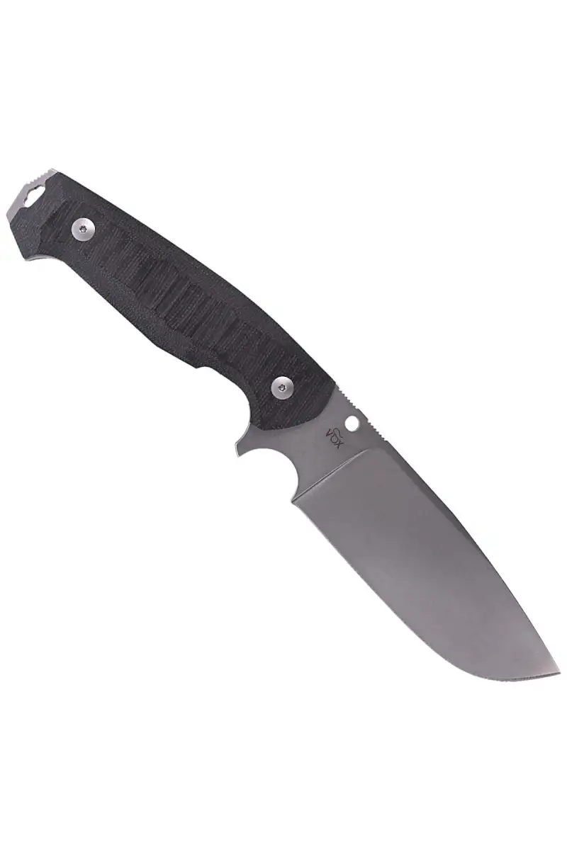 Nóż Viper Borr Black Canvas Micarta, Stonewashed D2 by Jesper Voxnæs (VT4008SWCB)