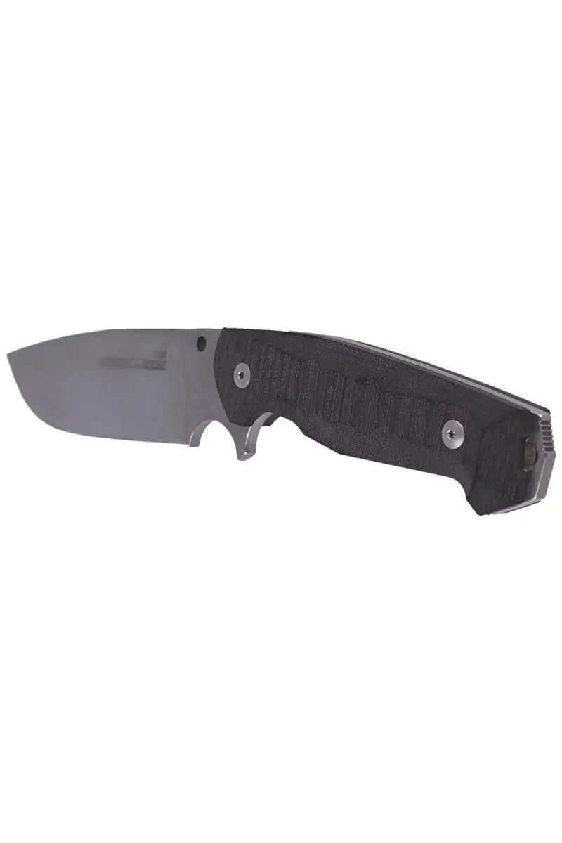 Nóż Viper Borr Black Canvas Micarta, Stonewashed D2 by Jesper Voxnæs (VT4008SWCB)