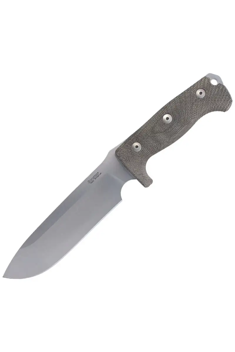 Nóż LionSteel Green Canvas, Satin Blade (M7 CVG)