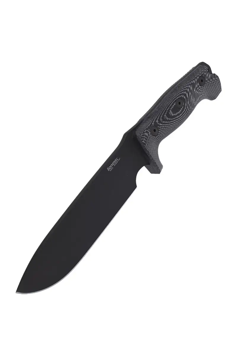 Nóż LionSteel Black Micarta, Black Blade (M7 MB)