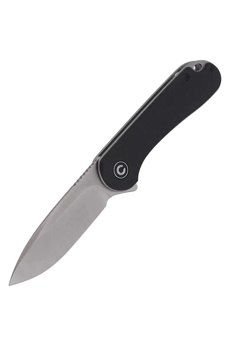 Nóż składany CIVIVI Elementum Flipper Black G10, Satin Finish (C907A)