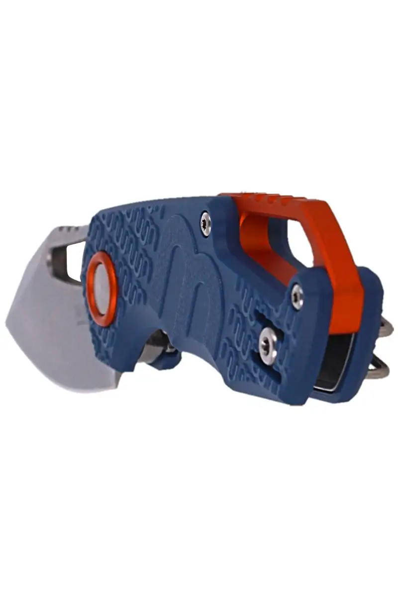 Nóż składany MKM Isonzo Clip Point Blue FRN, Stonewashed N690 by Jesper Voxnæs (MK FX03-3PBL)
