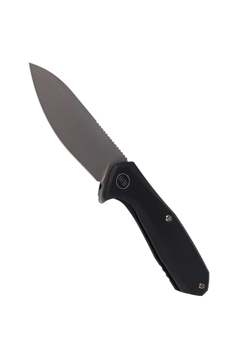 Nóż składany WE Knife Mote Black Titanium, Gray Stonewashed CPM S35VN by Ostap Hel (2005C)