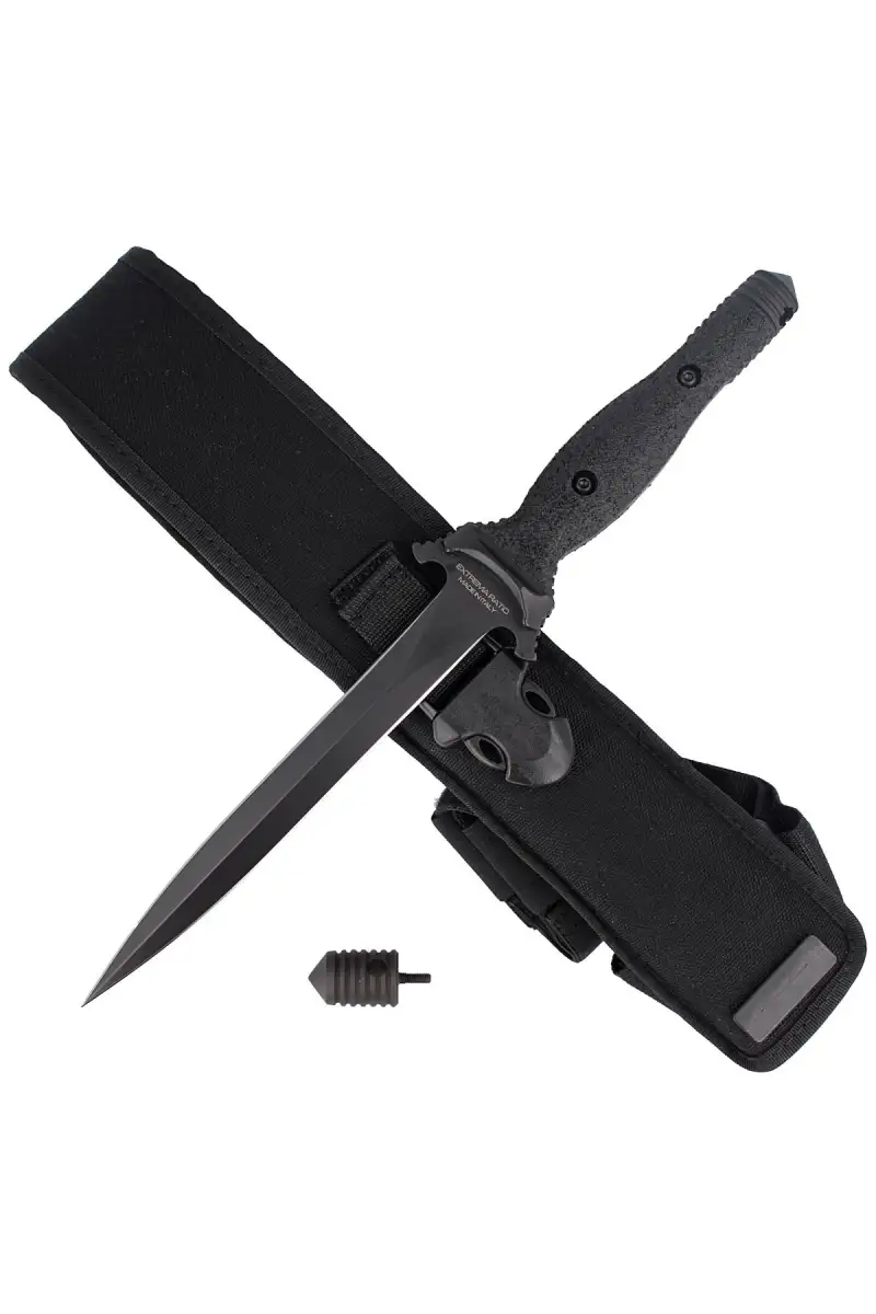 Nóż Extrema Ratio Suppressor Operativo Black Nylon, Black N690 (04.1000.0312/BLK)