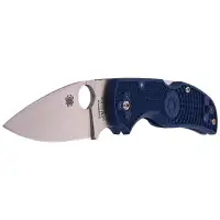 Nóż składany Spyderco Native 5 FRN Dark Blue, Plain CPM S110V (C41DBL5)