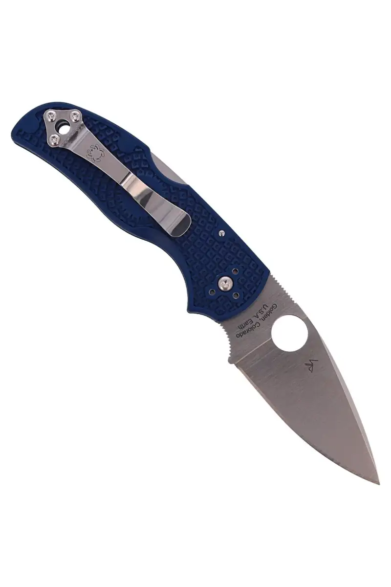 Nóż składany Spyderco Native 5 FRN Dark Blue, Plain CPM S110V (C41DBL5)