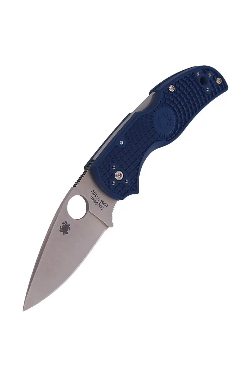 Nóż składany Spyderco Native 5 FRN Dark Blue, Plain CPM S110V (C41DBL5)