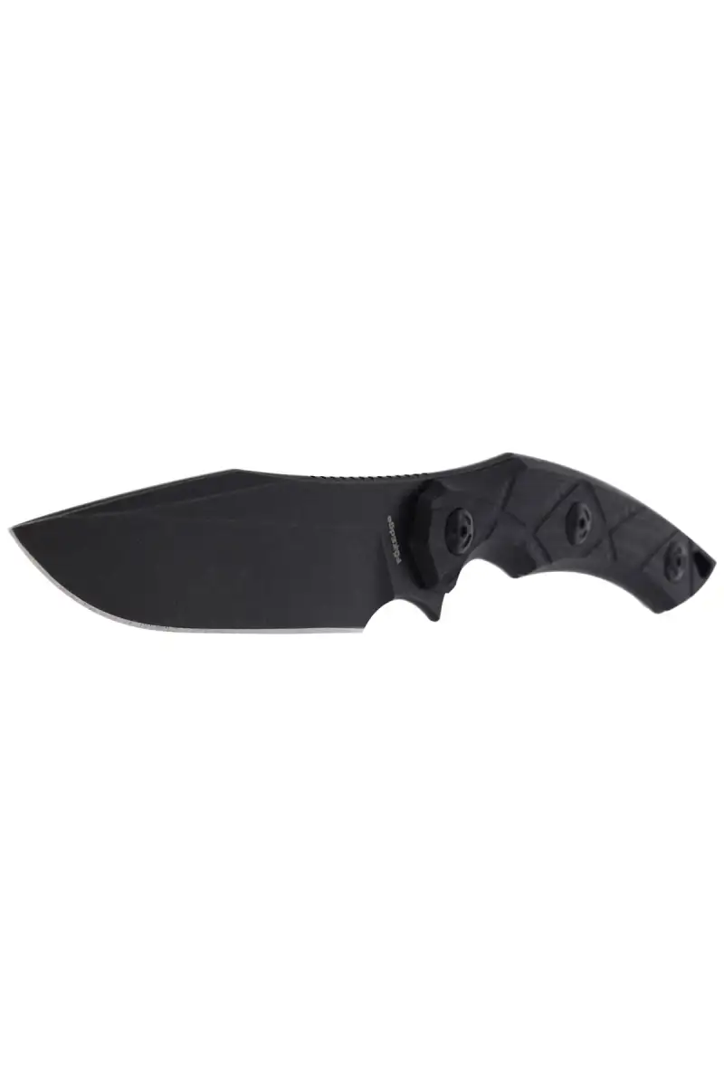 Nóż FoxEdge Lycosa 2 Black G10, Black Stonewashed by Simonutti (FE-020)