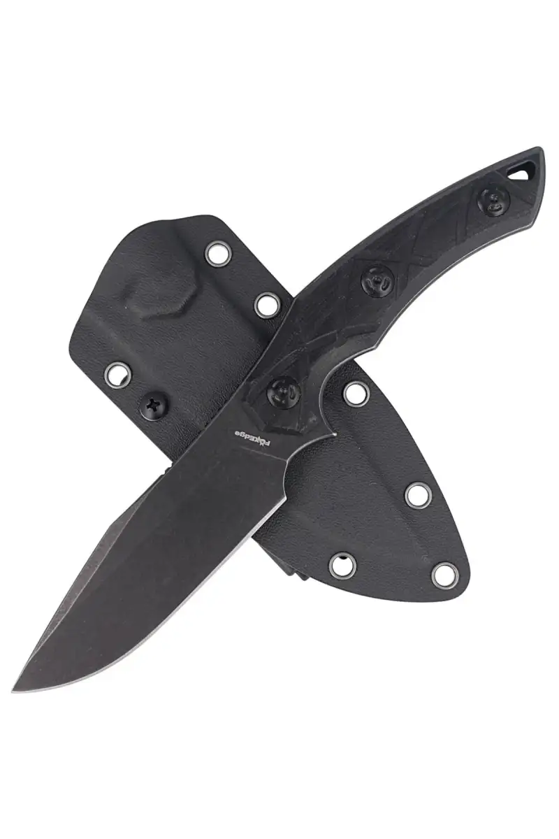 Nóż FoxEdge Lycosa 2 Black G10, Black Stonewashed by Simonutti (FE-020)