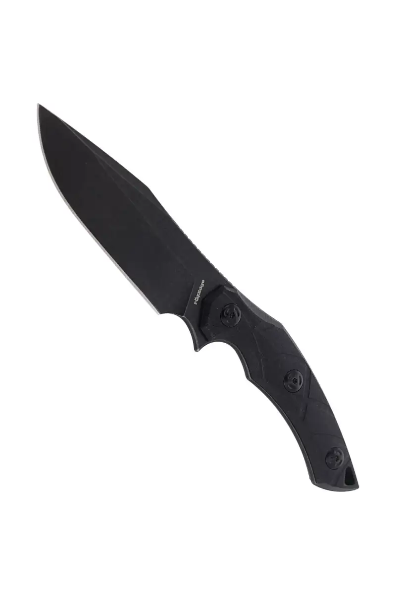 Nóż FoxEdge Lycosa 2 Black G10, Black Stonewashed by Simonutti (FE-020)