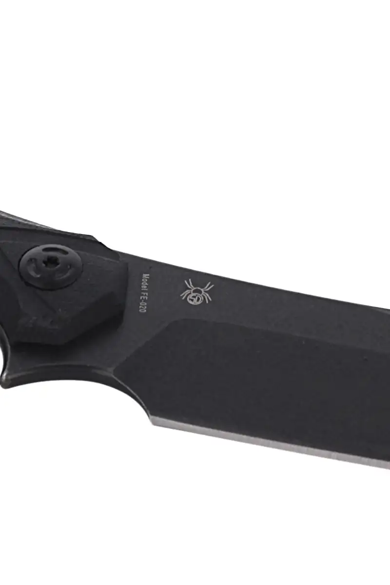 Nóż FoxEdge Lycosa 2 Black G10, Black Stonewashed by Simonutti (FE-020)