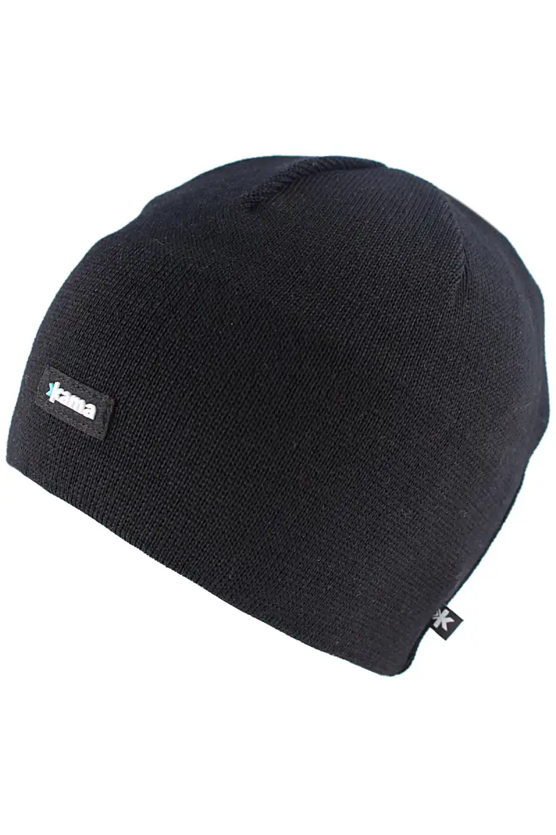 Czapka Kama 100% Merino Wool / Polycolon Band, Black (A02-110)