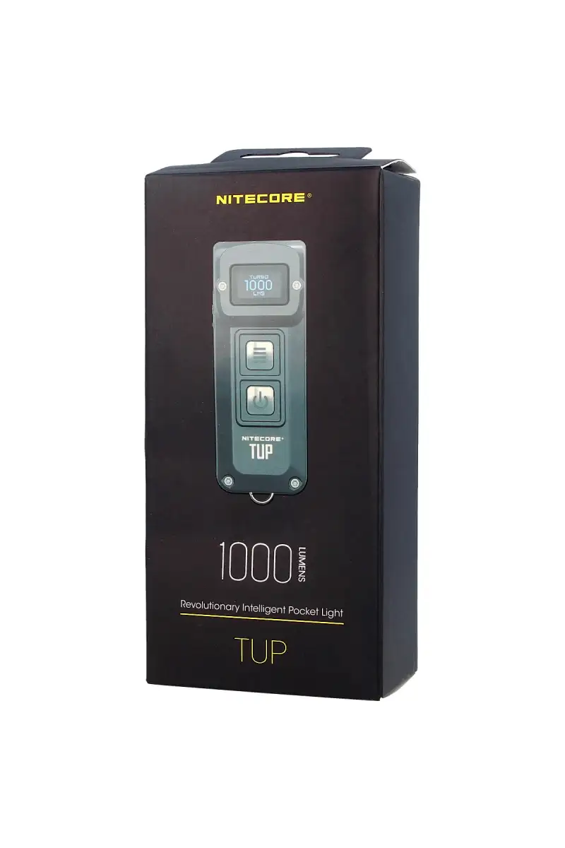 Latarka brelok NiteCore 1000lm, Li-ion Battery / 1200mAh Inteligent Keychain Light (TUP METALLIC GRAY)