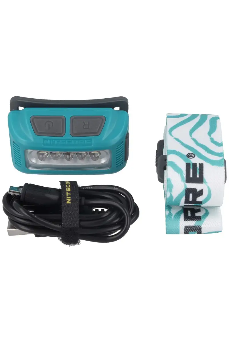 Latarka czołowa Nitecore 160lm, 900mAh White/Red LED (NU10 GREEN)