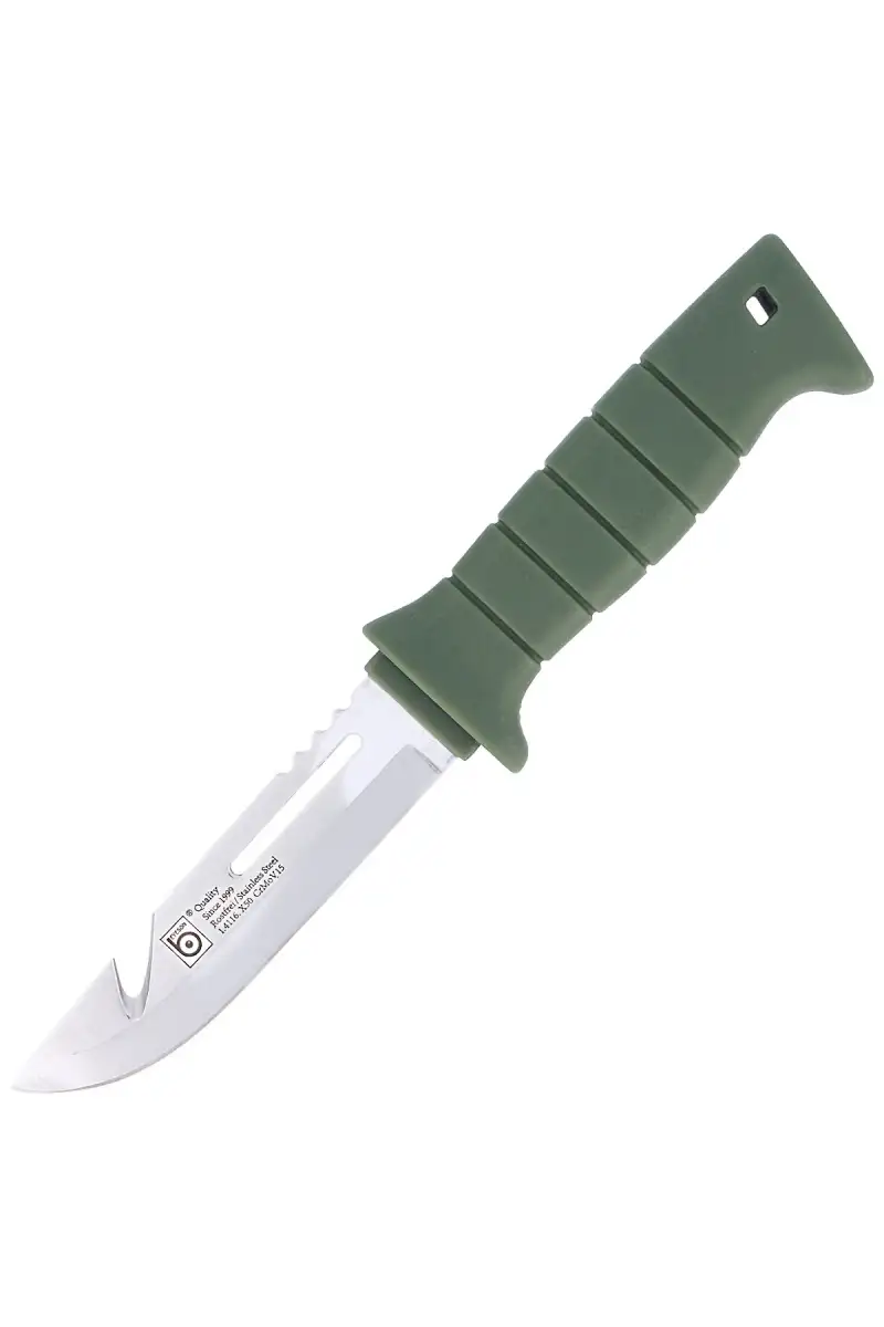 Nóż Lindbloms Eyeson Hunting/Fishing Knife Green, Stainless (VT-333)