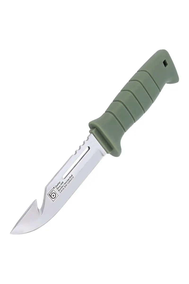 Nóż Lindbloms Eyeson Hunting/Fishing Knife Green, Stainless (VT-333)