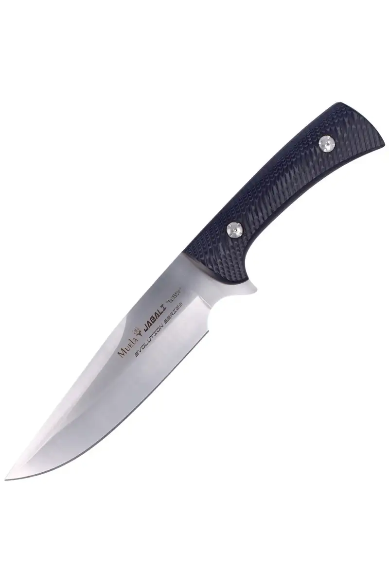 Nóż Muela Jabali Black Micarta, Satin 170mm (JABALI-17M)