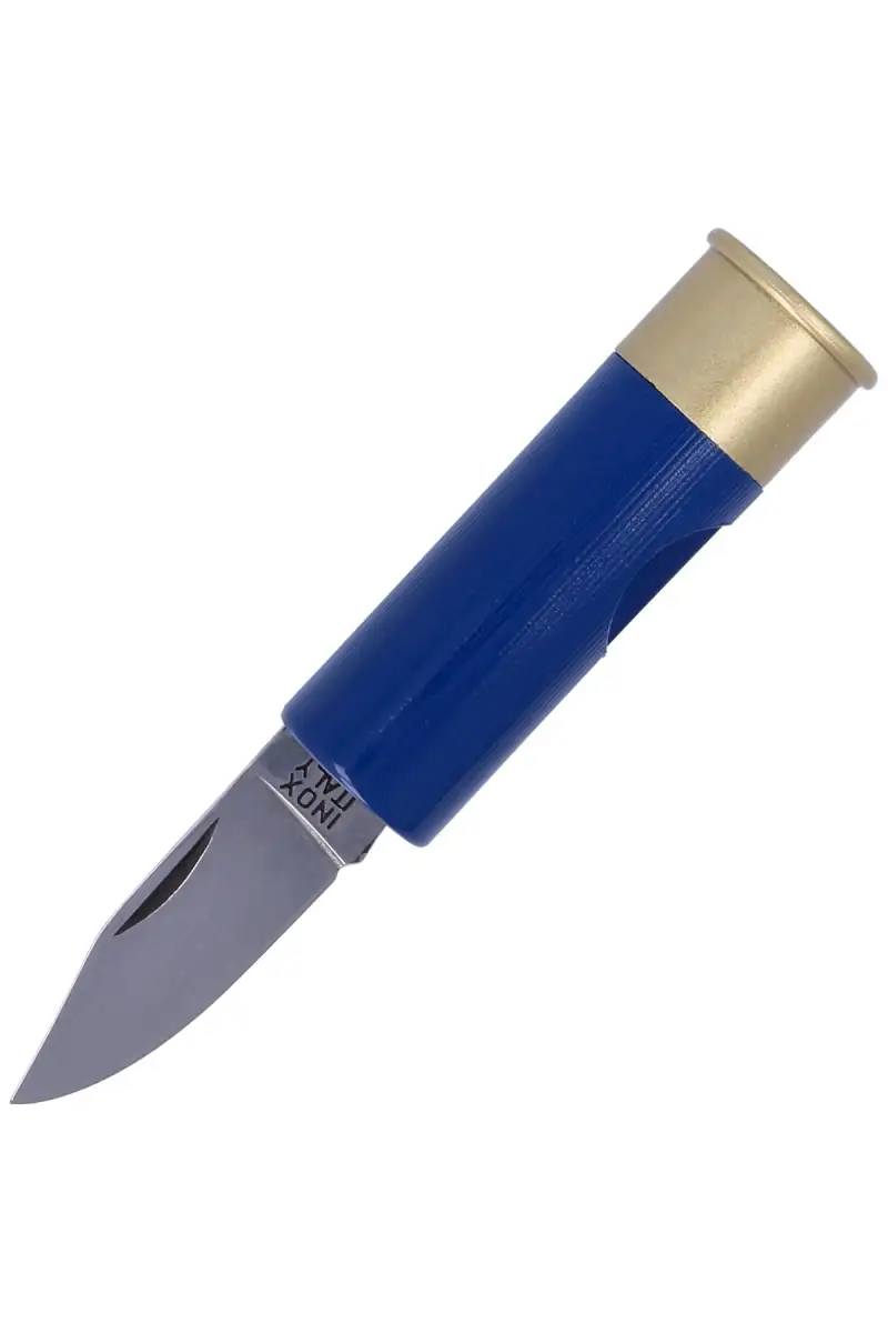 Nóż składany Maserin Cartridge Cal. 12 Blue Nylon, Stainless Polished (70 BLU)