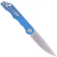 Nóż składany Kubey Mizo, Blue G10, Satin 14C28N by Tiguass (KU2101B)
