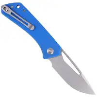 Nóż składany Kubey Thalia Blue G10, Bead Blasted D2 (KU331B)