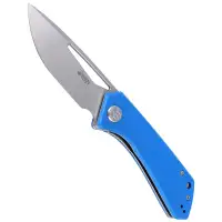 Nóż składany Kubey Thalia Blue G10, Bead Blasted D2 (KU331B)