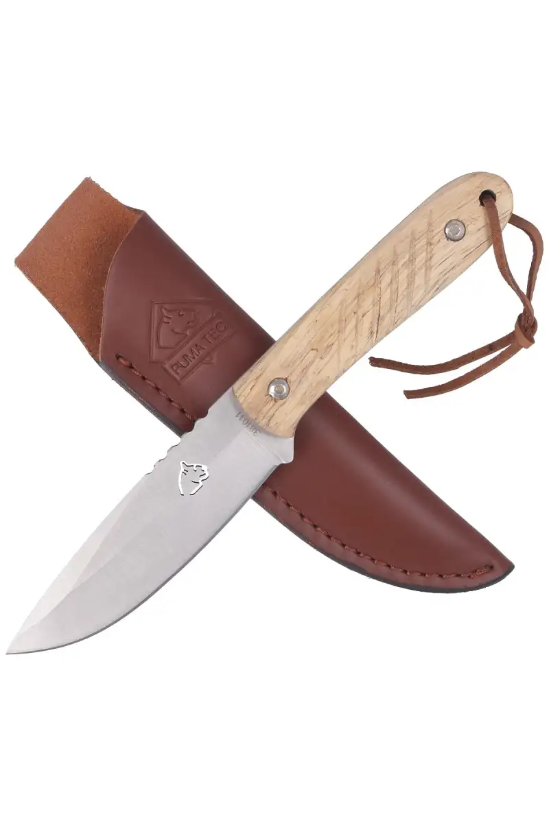 Nóż myśliwski Puma TEC Zebrano Wood, Satin (381011)