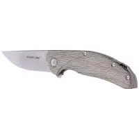 Nóż składany Viper Orso 2 Green Canvas Micarta, Stonewashed Lohmann LO-QPM20-4 by Jens Ansø (V5998CG)
