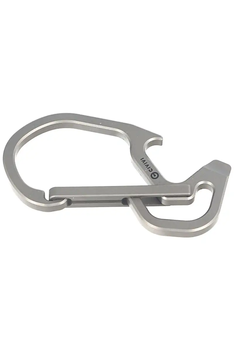Karabińczyk CIVIVI Click Carabiner Keychain Multi-Tool, Gray Titanium (CA-01A)