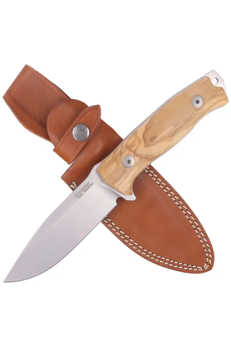 Nóż LionSteel G10 M5 Olive Wood, Satin Blade Sleipner (M5 UL)