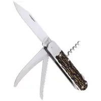 Scyzoryk myśliwski Mikov Fixir Imit. Dear Stag, Mirror (232-XH-4V Z)