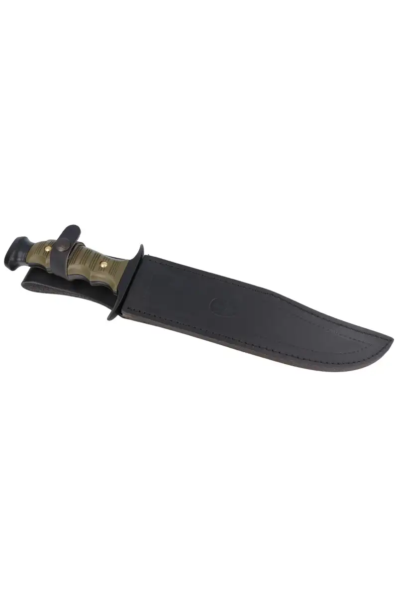 Nóż Muela Green ABS, Satin 420H (7222)