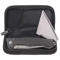 Nóż składany Bestech Keen II Black Titanium/Carbon Fiber, Stonewashed/Satin CPM S35VN by Koens Craft (BT2301A)